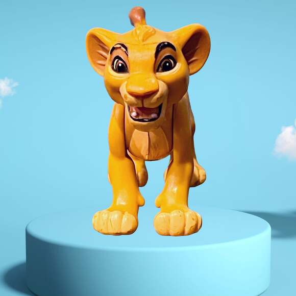 Mattel Other - Vintage 1994 Disney Mattel The Lion King Young Simba 4" Action Figure